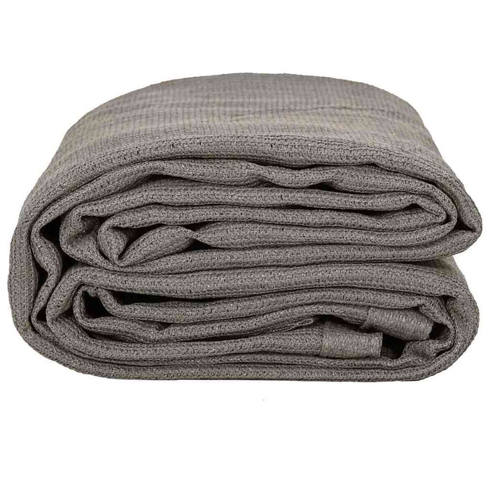 Tappeto da Tenda Grigio chiaro 250 x 200 cm Polietilene 42000188