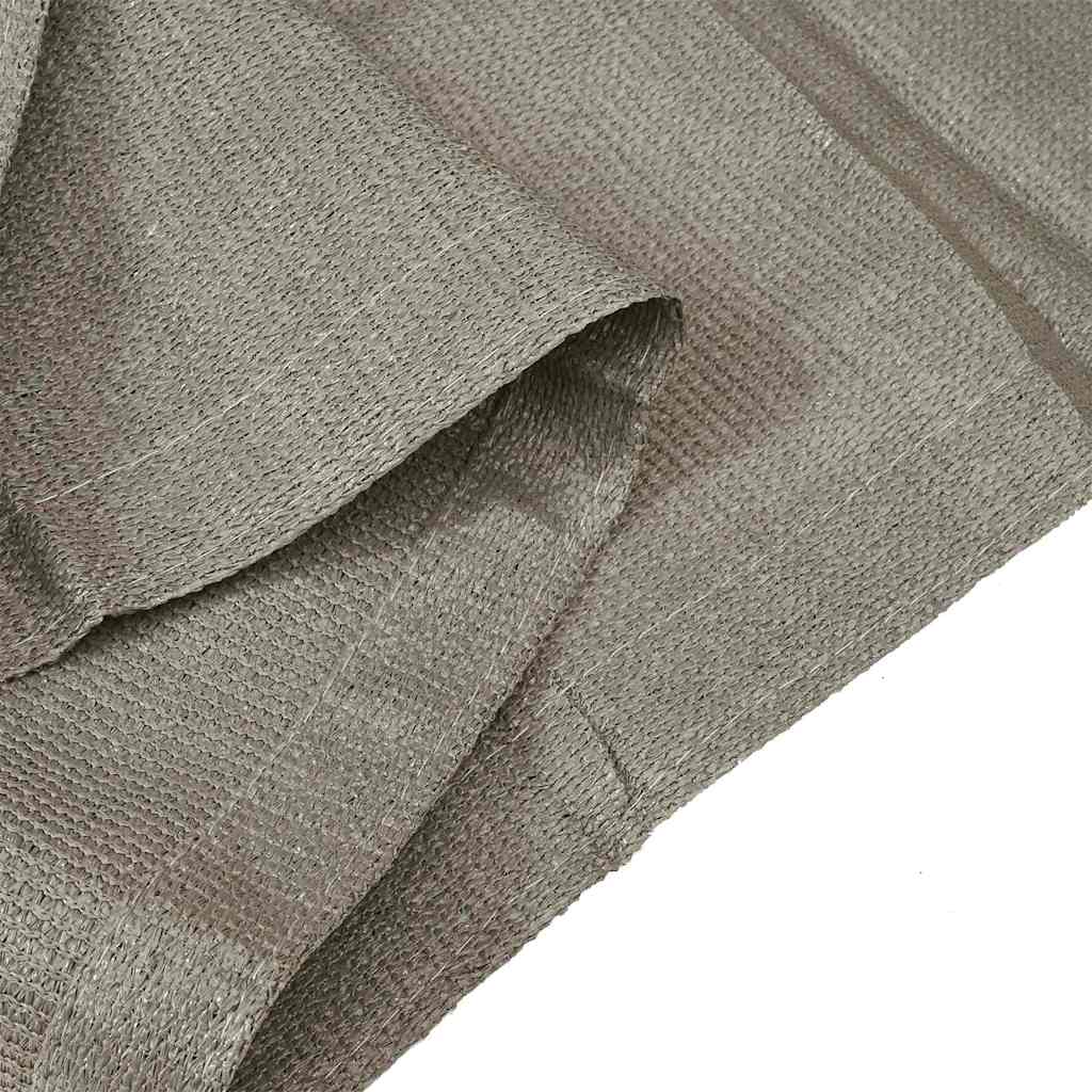 Tappeto da Tenda Grigio chiaro 300 x 500 cm Polietilene 42000198