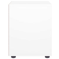 Comodino-Tavolino da notte VISNES Bianco 45x40x50 cm in Legno Multistrato