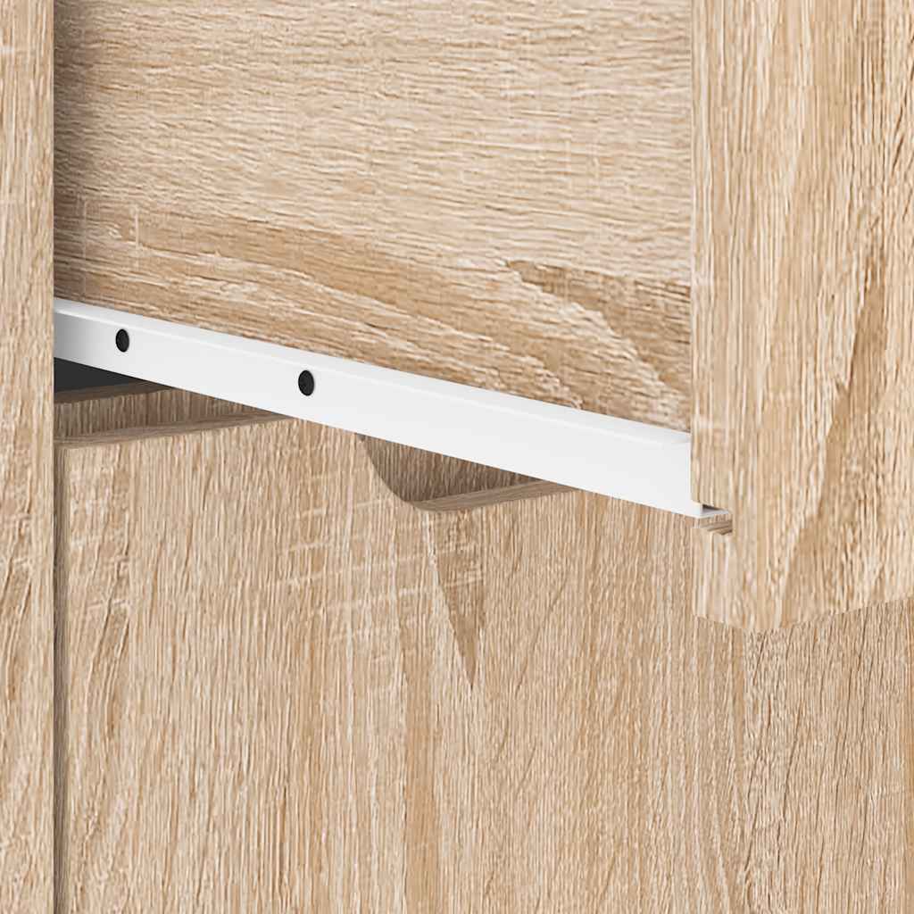 Comodino VISNES Rovere Sonoma 45x40x50 cm in Legno Multistrato 4108283