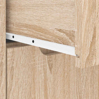 Comodino VISNES Rovere Sonoma 45x40x50 cm in Legno Multistrato 4108283