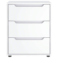 Credenza-Buffet-Armadio da cucina VISNES Bianca 60x40x73 cm in Legno Multistrato