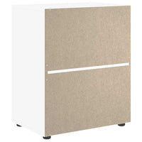 vidaXL Credenza VISNES Bianca 60x40x73 cm in Legno Multistrato