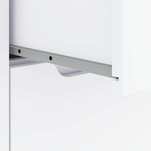 vidaXL Credenza VISNES Bianca 60x40x73 cm in Legno Multistrato