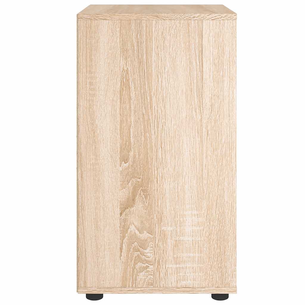 vidaXL Credenza VISNES Rovere Sonoma 60x40x73 cm in Legno Multistrato