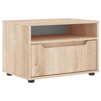 vidaXL Mobile TV VISNES Rovere Sonoma 60x40x38 cm in Legno Multistrato