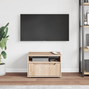 vidaXL Mobile TV VISNES Rovere Sonoma 60x40x38 cm in Legno Multistrato
