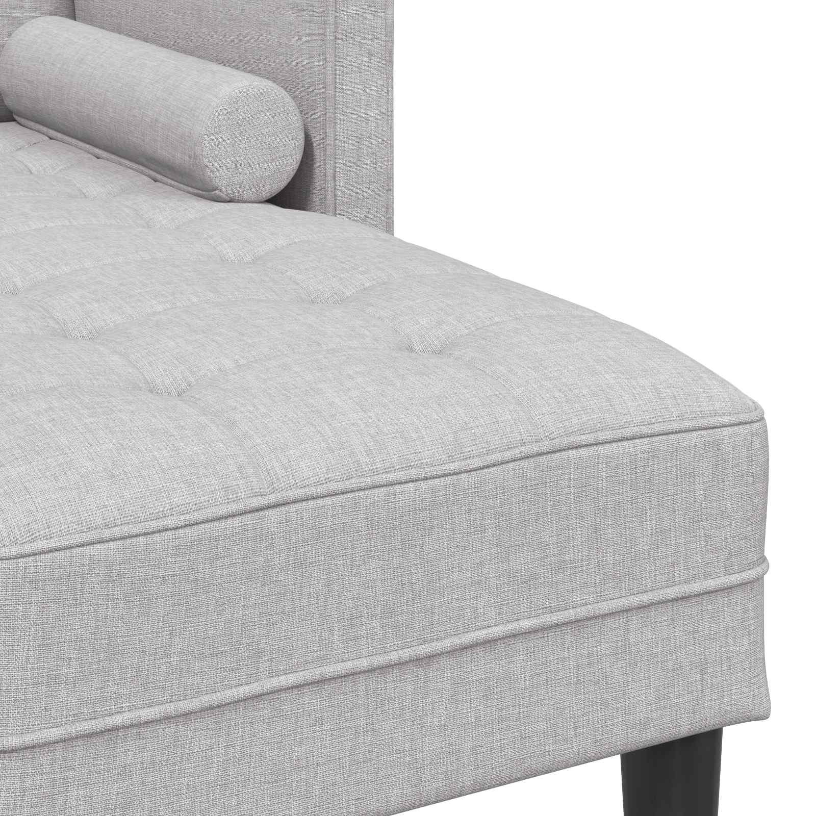 Set di divani Grigio nuvola 173 x 131 x 67 cm Tessuto 42001922