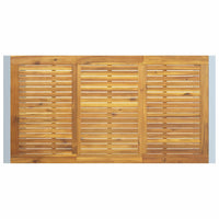 Tavolo da Pranzo da Giardino Grigio 160 x 80 x 75 cm 4010603