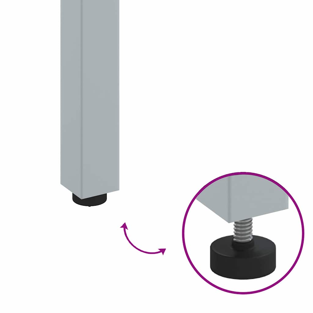 Tavoli da esterno Naturale e Grigio 150 x 90 x 75 cm 4010615