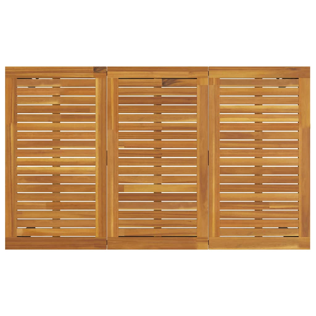 Tavoli da esterno Naturale e Grigio 150 x 90 x 75 cm 4010615