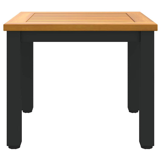 Tavoli da esterno Naturale e nero 45 x 45 x 38 cm 4010618
