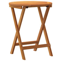 Tavolo da Giardino Pieghevole Naturale 60 x 60 x 72 cm 4105491