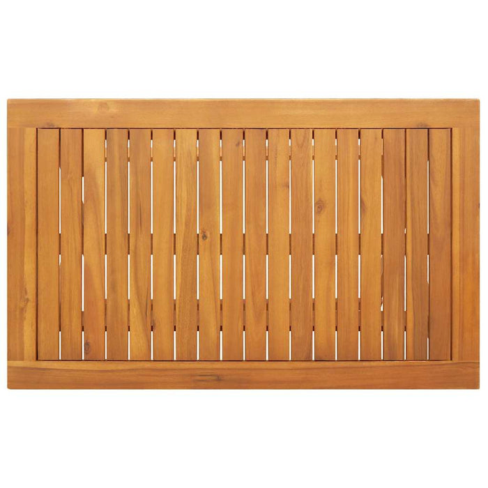 Tavolo da Giardino Pieghevole Marrone 90 x 55 x 75 cm 4105492