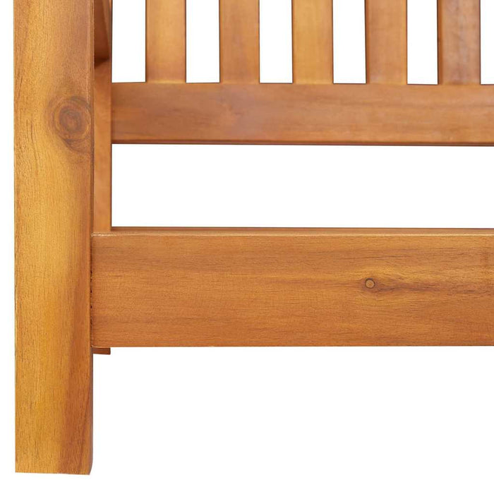 Panchina Altalena da Giardino Marrone 119 x 35 x 47cm 4105521