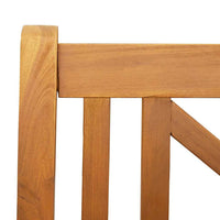 Panchina Altalena da Giardino Marrone 119 x 35 x 47cm 4105528