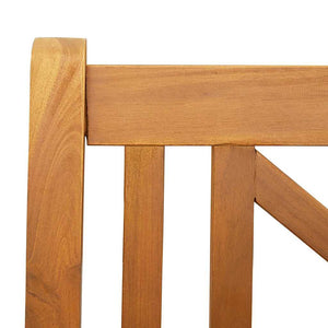 Panchina Altalena da Giardino Marrone 119 x 35 x 47cm 4105528