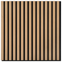 Pannelli Acustici da Parete 2 pz Doghe Rovere Impiallacciato 42002578