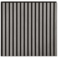 Pannelli Acustici da Parete 2 pz Doghe Rovere Impiallacciato 42002579