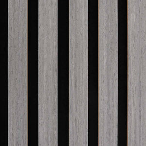 Pannelli Acustici da Parete 2 pz Doghe Rovere Impiallacciato 42002579