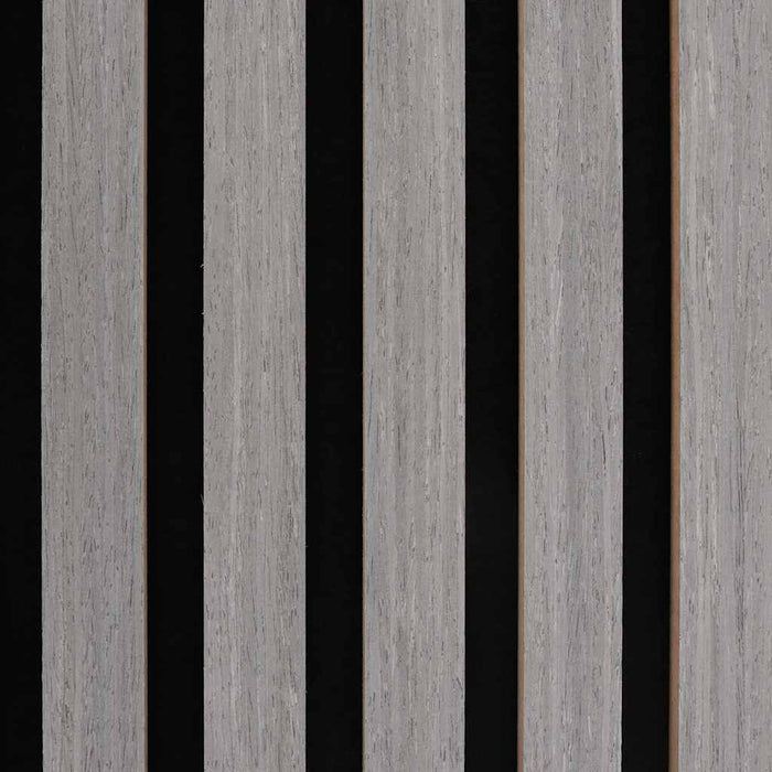 Pannelli Acustici da Parete 2 pz Doghe Rovere Impiallacciato 42002579