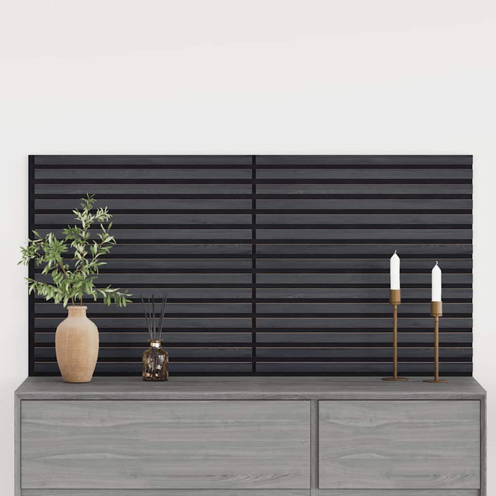 Pannelli Acustici da Parete 2 pz Doghe Rovere Impiallacciato 42002581