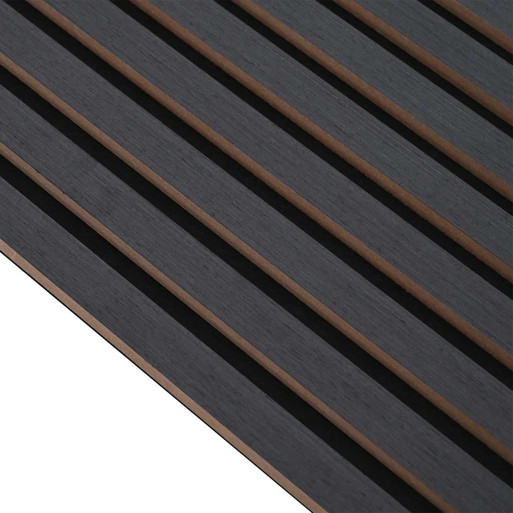 Pannelli Acustici da Parete 2 pz Doghe Rovere Impiallacciato 42002581