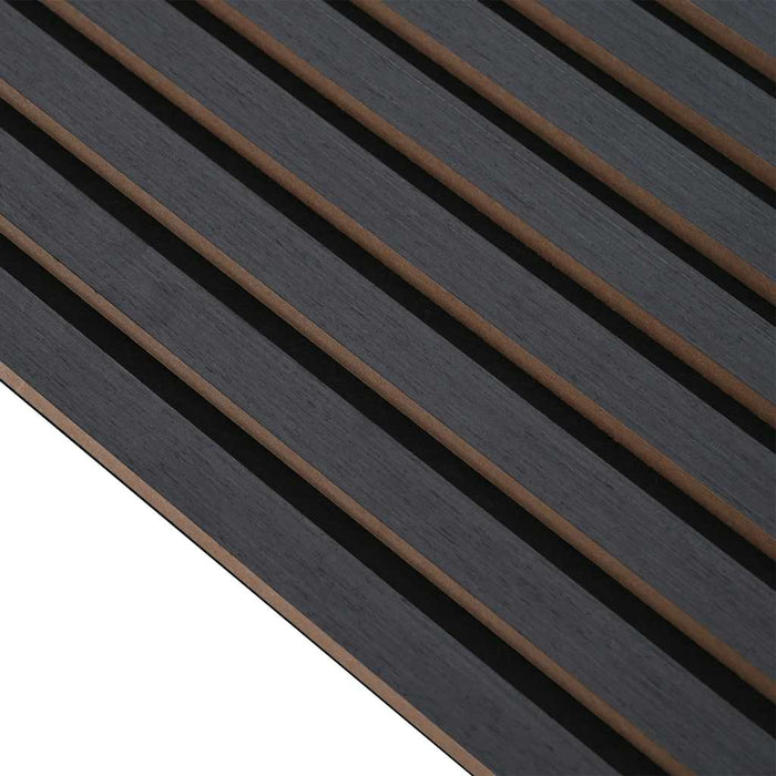 Pannelli Acustici da Parete 2 pz Doghe Rovere Impiallacciato