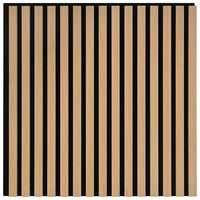 Pannelli Acustici da Parete 8 pz Doghe Rovere Impiallacciato 42002582