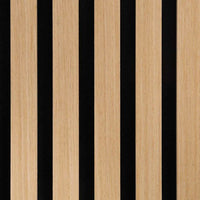 Pannelli Acustici da Parete 8 pz Doghe Rovere Impiallacciato 42002582