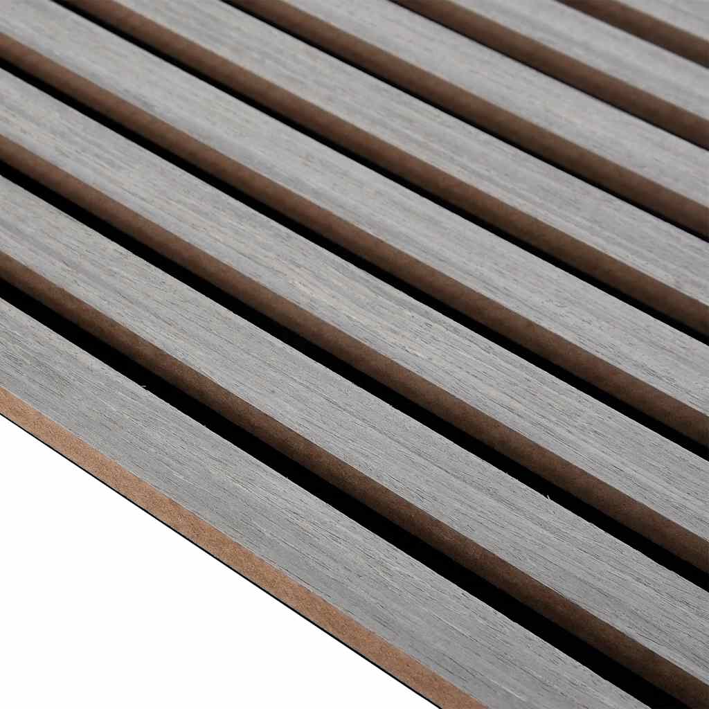 Pannelli Acustici da Parete 8 pz Doghe Rovere Impiallacciato