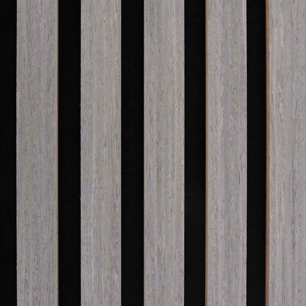 Pannelli Acustici da Parete 8 pz Doghe Rovere Impiallacciato 42002583