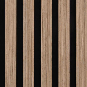 Pannelli Acustici da Parete 8 pz Doghe Rovere Impiallacciato 42002584