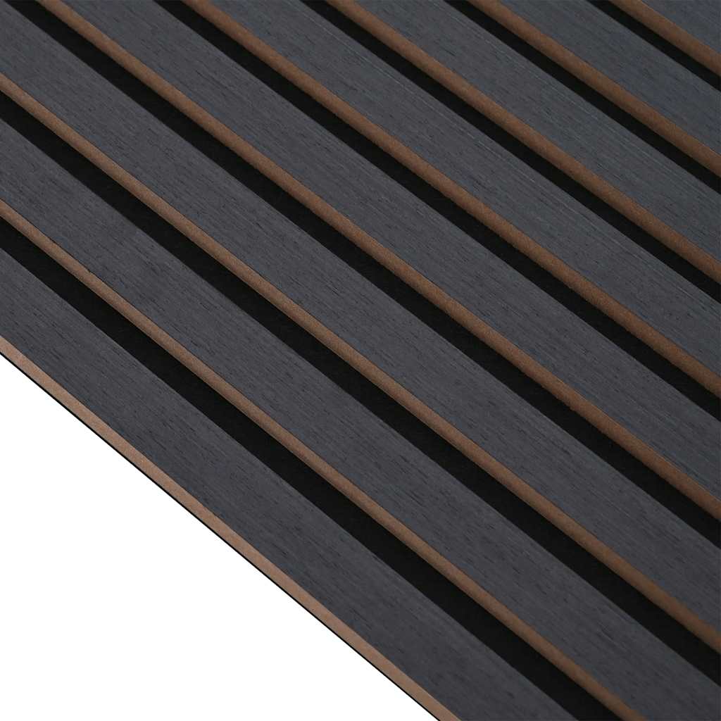 Pannelli Acustici da Parete 8 pz Doghe Rovere Impiallacciato 42002585