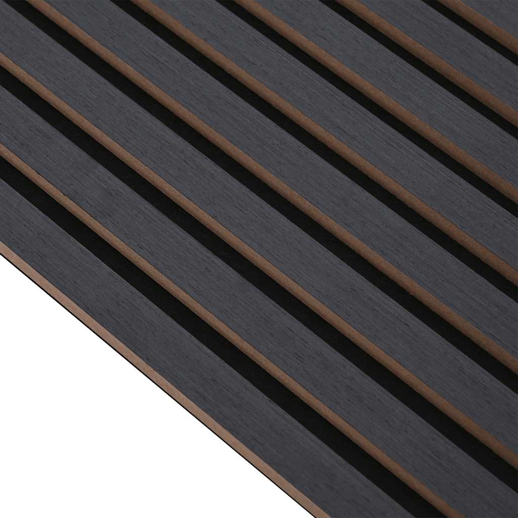 vidaXL Pannelli Acustici da Parete 8 pz Doghe Rovere Impiallacciato