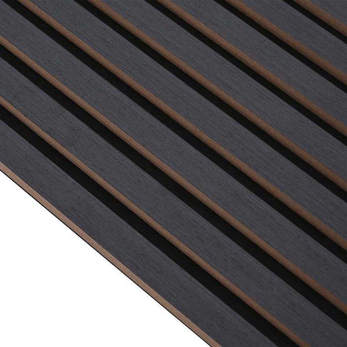 vidaXL Pannelli Acustici da Parete 8 pz Doghe Rovere Impiallacciato