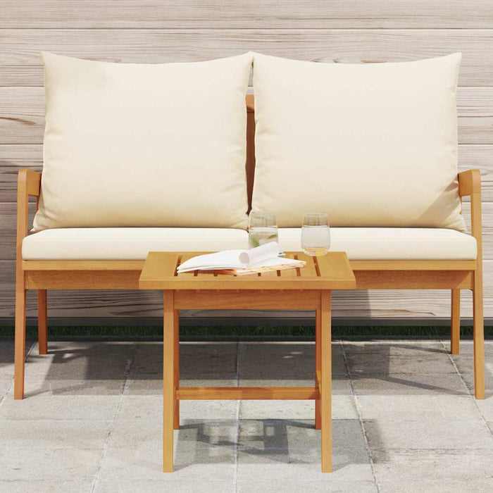 Tavolo laterale Marrone Legno massello di acacia 4106454