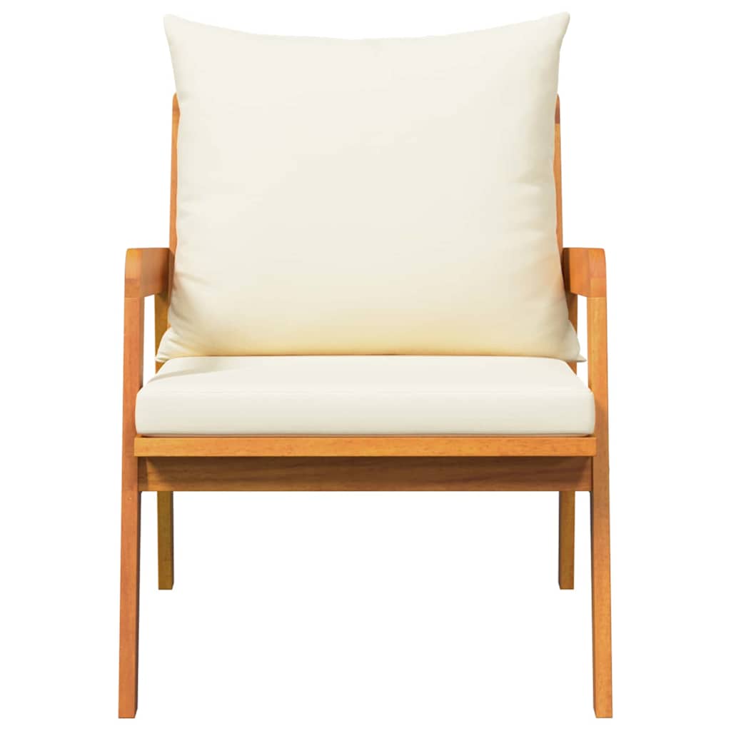 vidaXL Sedia da Giardino 2 pcs Marrone Legno massello di acacia