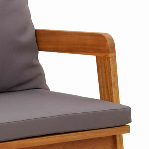 Panchina da giardino Marrone Legno massello di acacia 4106461