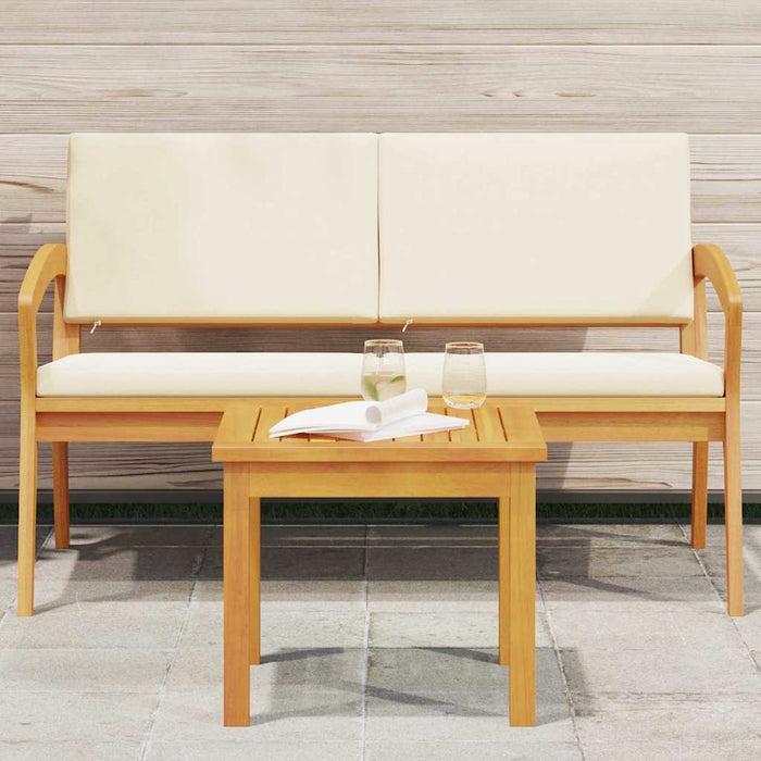 Tavolo laterale Marrone Legno massello di acacia 4106464