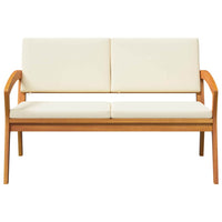 Panchina da giardino Marrone Legno massello di acacia 4106467