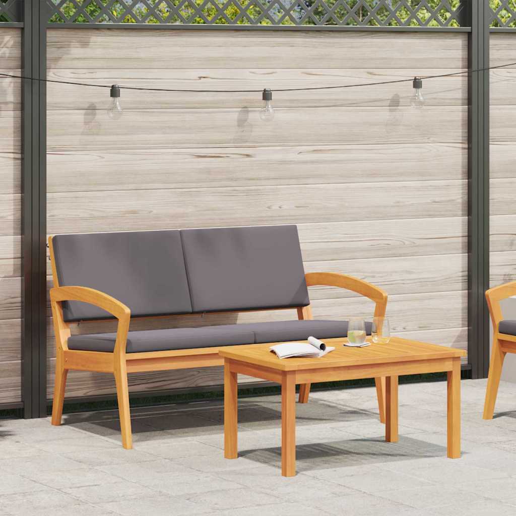 Set bistrot 2 pcs Marrone Legno massello di acacia 4106472