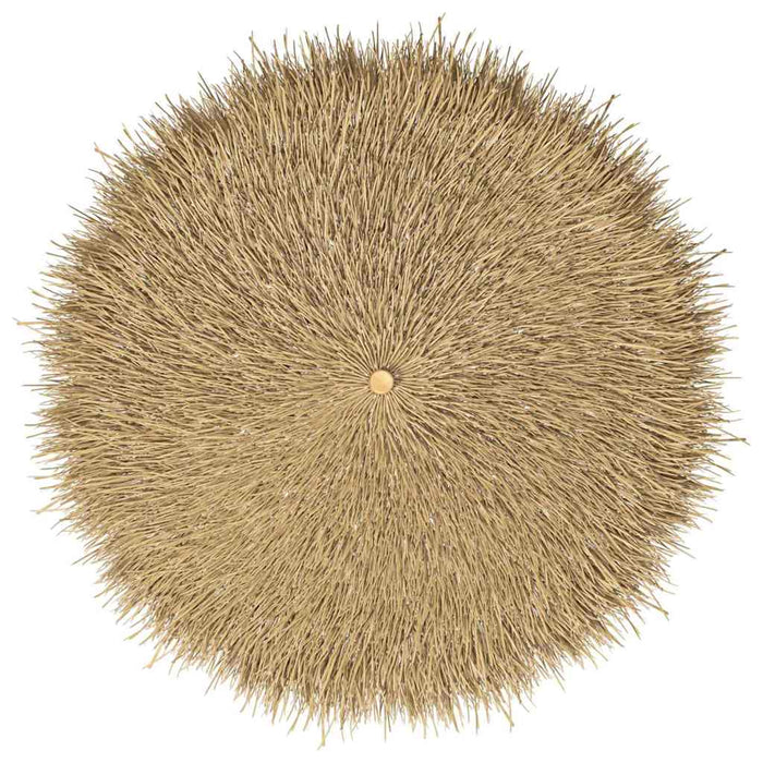 Ombrello Tiki con Baldacchino a Foglia di Banana 150 cm Bambù