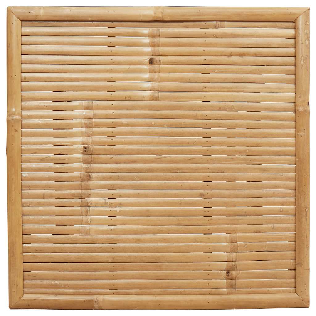 Tavolo da Bar da Esterno Quadrato 55x55x100 cm in Bambù