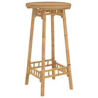 Set Bar da Esterno 3 pz Pieghevole in Bambù 4108231