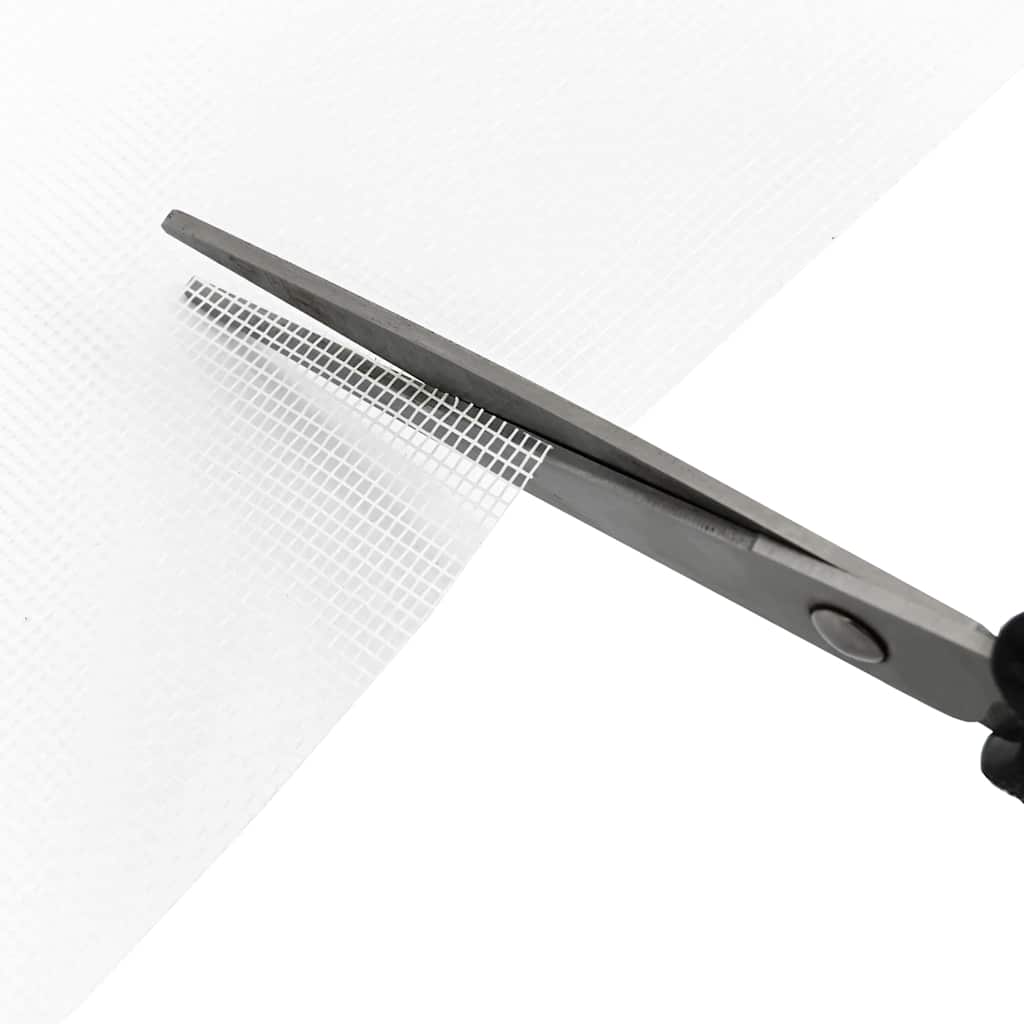 Zanzariera a rete Bianco 60 x 1000 cm Plastica 42001902