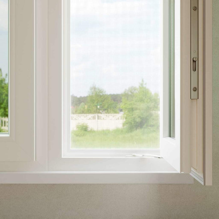 Zanzariera a rete Bianco 112 x 2000 cm Plastica 42001912