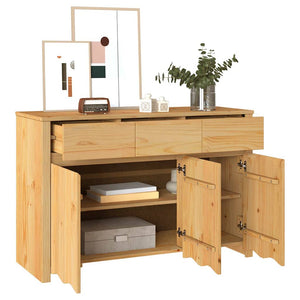 Credenza con Cassetto-Buffet-Armadio da cucina Drammen Rovere 114 x 43 x 75,5 cm
