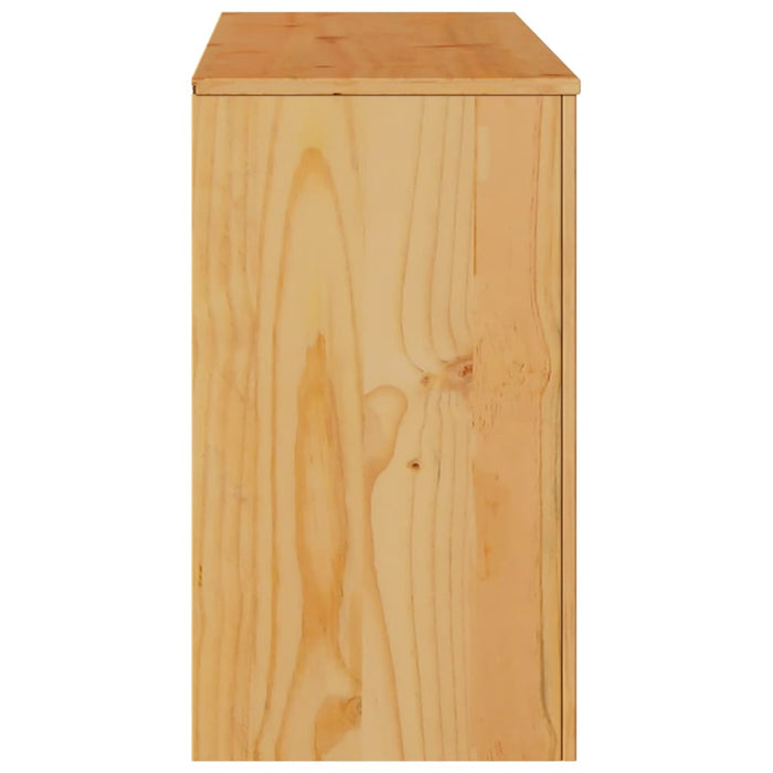 Credenza con Cassetto-Buffet-Armadio da cucina Drammen Rovere 114 x 43 x 75,5 cm