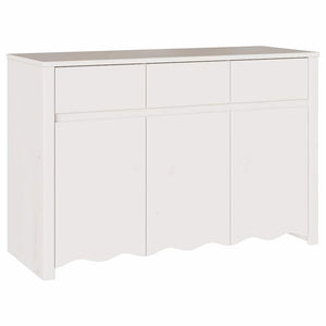 Credenza con Cassetto-Buffet-Armadio da cucina Drammen Bianco 114 x 43 x 75,5 cm